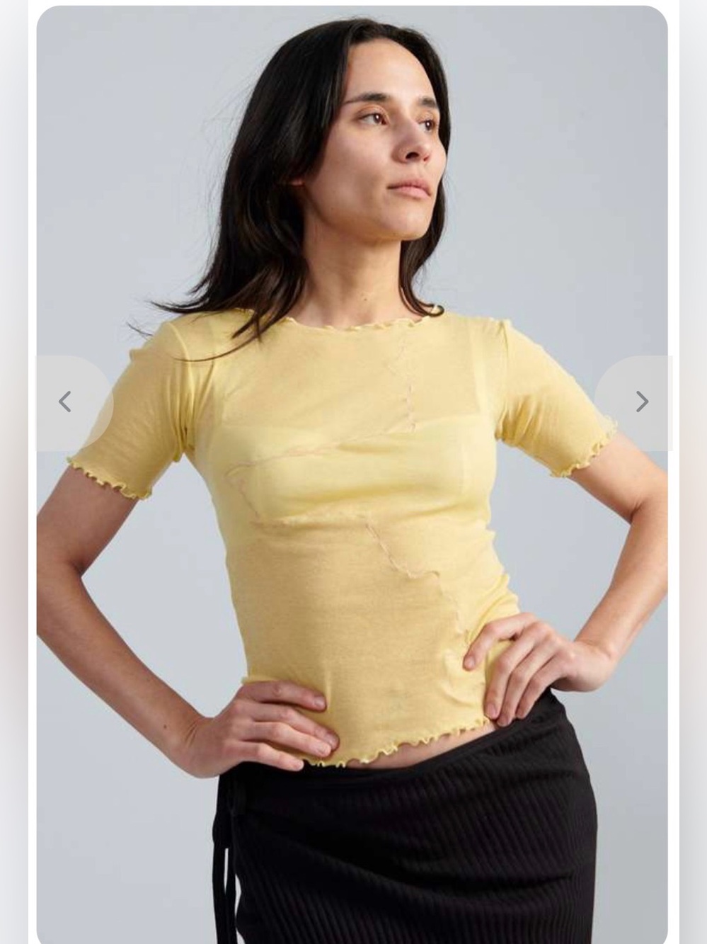 Baserange Gerrymandered tee NWT L